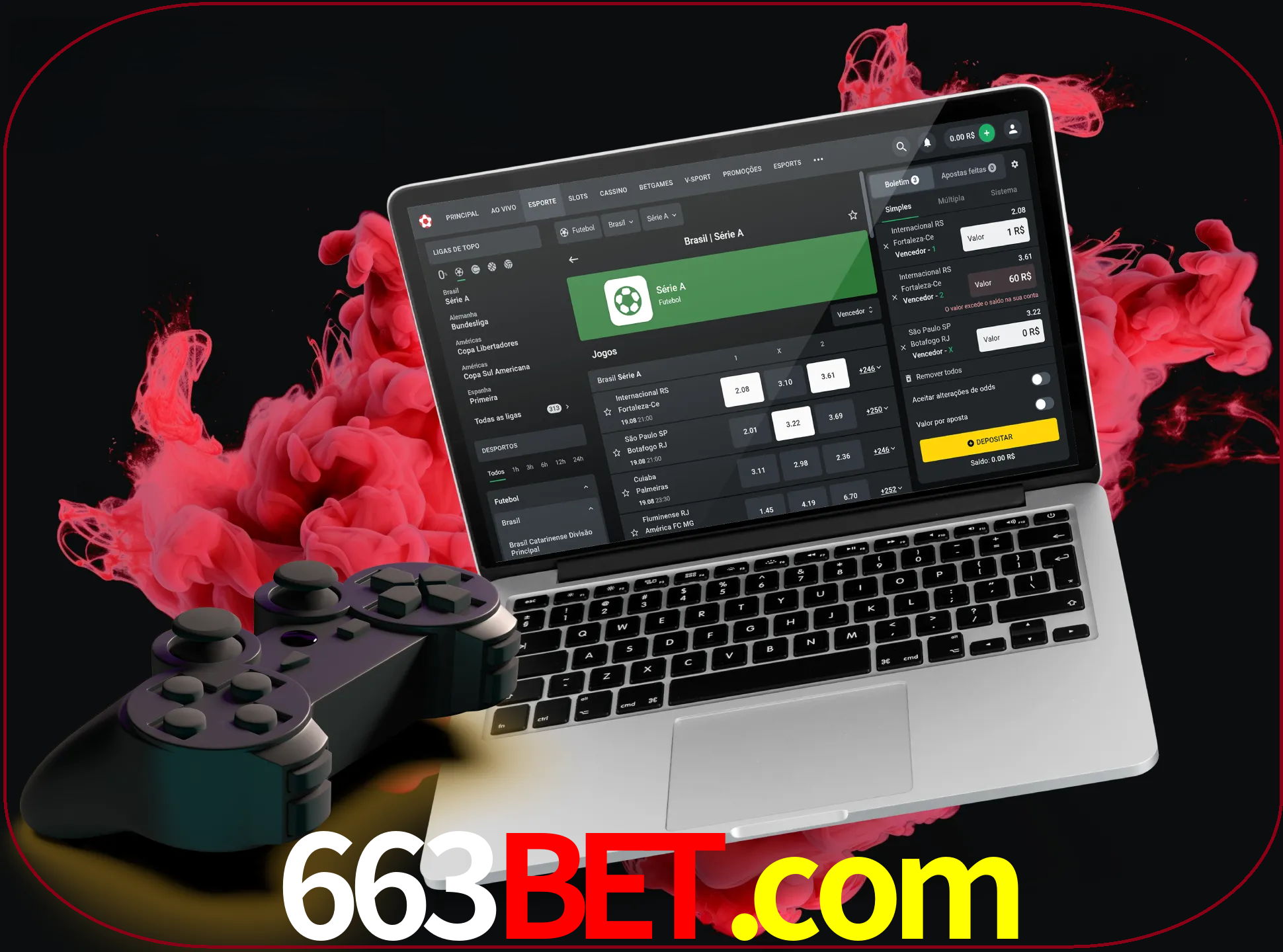 Visite a secção especial de jogos de vídeo em 663bet para descobrir em que jogos pode apostar e ganhar muito dinheiro.